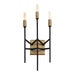 Varaluz - 314W03HGCB - Three Light Wall Sconce - Bodie - Havana Gold/Carbon