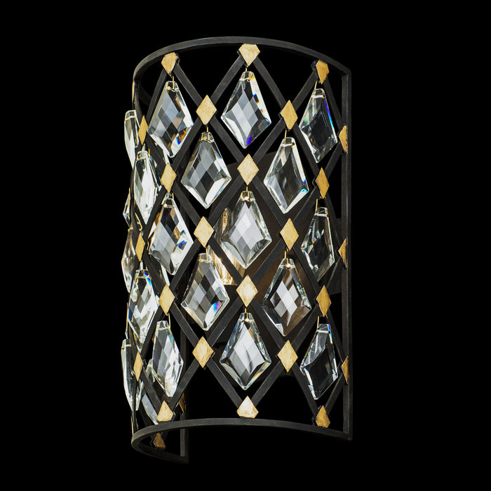 Varaluz - 345W01CBHG - One Light Wall Sconce - Windsor - Carbon/Havana Gold