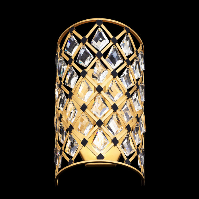 Varaluz - 345W02FGMB - Two Light Wall Sconce - Windsor - French Gold/Matte Black