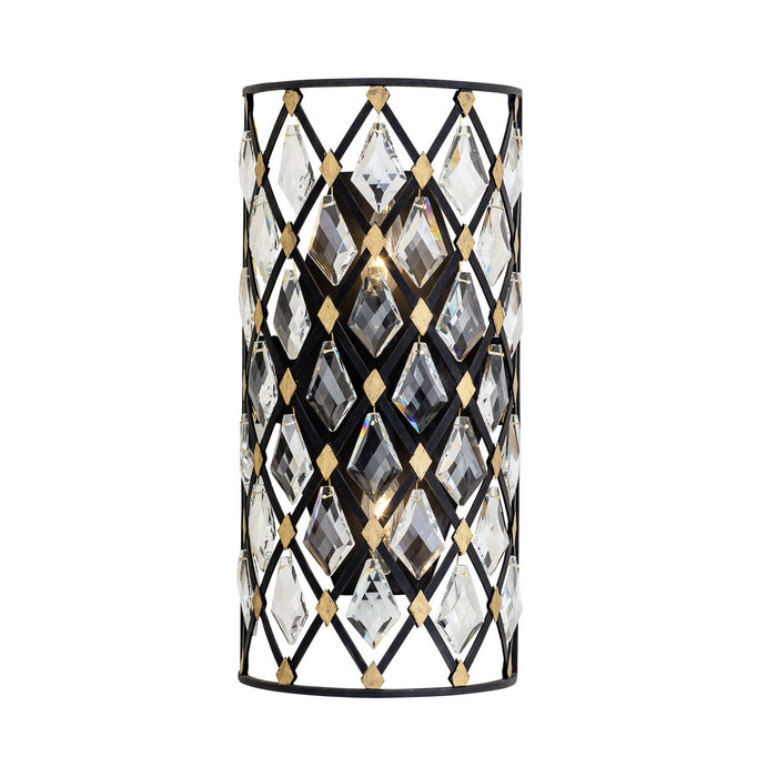 Varaluz - 345W02SCBHG - Two Light Wall Sconce - Windsor - Carbon/Havana Gold