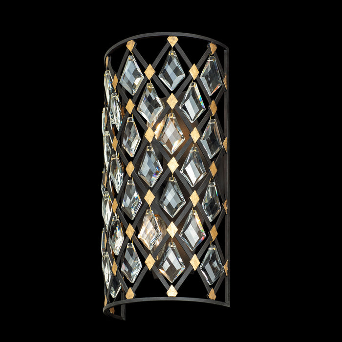 Varaluz - 345W02SCBHG - Two Light Wall Sconce - Windsor - Carbon/Havana Gold