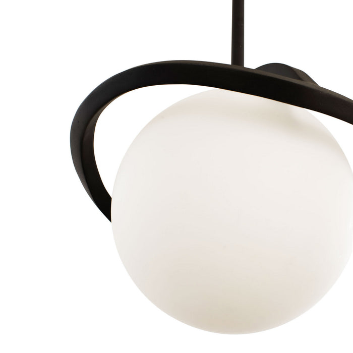 Varaluz - 374M01CBFG - One Light Mini Pendant - Black Betty - Carbon/French Gold