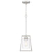 Quoizel - PRC1508BN - One Light Mini Pendant - Prescott - Brushed Nickel