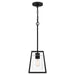 Quoizel - PRC1508MBK - One Light Mini Pendant - Prescott - Matte Black