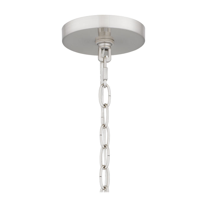 Quoizel - PRC5016BN - Three Light Chandelier - Prescott - Brushed Nickel