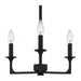 Quoizel - PRC5016MBK - Three Light Chandelier - Prescott - Matte Black