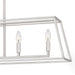 Quoizel - PRC536BN - Five Light Island Chandelier - Prescott - Brushed Nickel