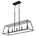 Quoizel - PRC536MBK - Five Light Island Chandelier - Prescott - Matte Black