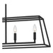 Quoizel - PRC536MBK - Five Light Island Chandelier - Prescott - Matte Black