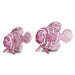 Currey and Company - 1200-0563 - Fish Set of 2 - Rialto - Pink/White