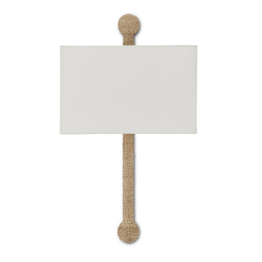 Currey and Company - 5900-0052 - One Light Wall Sconce - Senegal - Natural