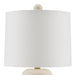 Currey and Company - 6000-0836 - One Light Table Lamp - Girault - Beige/Antique Brass