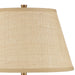 Currey and Company - 6000-0838 - One Light Table Lamp - Woodville - Classic Honey/Antique Brass