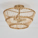 Capital Lighting - 244131MA - Three Light Semi-Flush Mount - Wren - Matte Brass