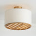 Capital Lighting - 247431MA - Three Light Semi-Flush Mount - Soleil - Matte Brass