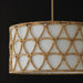 Capital Lighting - 347241MA - Four Light Pendant - Tulum - Matte Brass