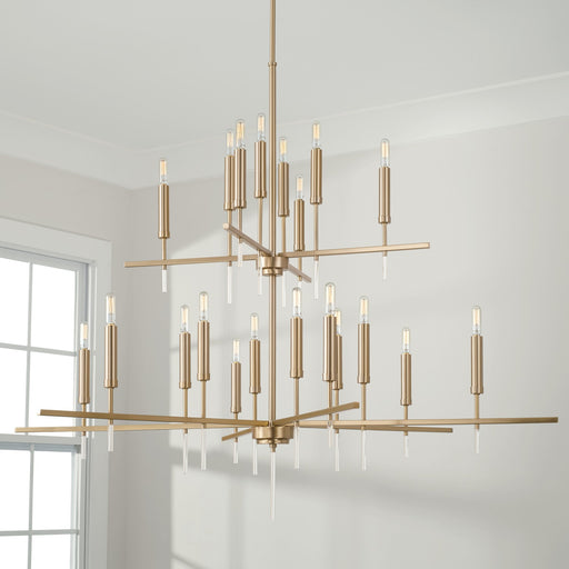 Capital Lighting - 449302MA - 20 Light Chandelier - Elora - Matte Brass