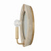 Capital Lighting - 647311WS - One Light Wall Sconce - Finn - White Wash and Matte Brass