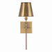 Capital Lighting - 649711AD-708 - One Light Wall Sconce - Whitney - Aged Brass