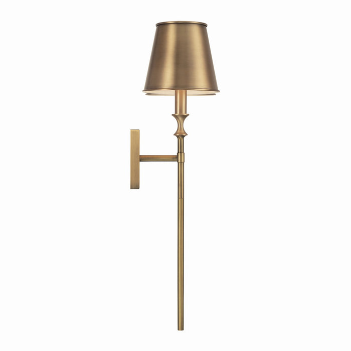 Capital Lighting - 649721AD-708 - Two Light Wall Sconce - Whitney - Aged Brass