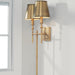 Capital Lighting - 649721AD-708 - Two Light Wall Sconce - Whitney - Aged Brass