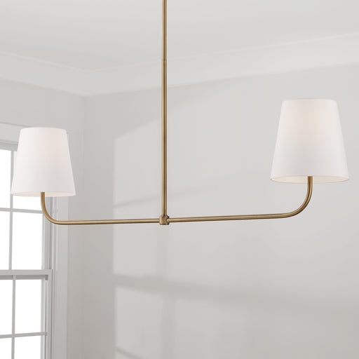 Capital Lighting - 849421AD - Two Light Island Pendant - Brody - Aged Brass