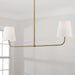 Capital Lighting - 849421AD - Two Light Island Pendant - Brody - Aged Brass