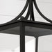 Capital Lighting - 947943BK - Four Light Outdoor Post Lantern - Adair - Black