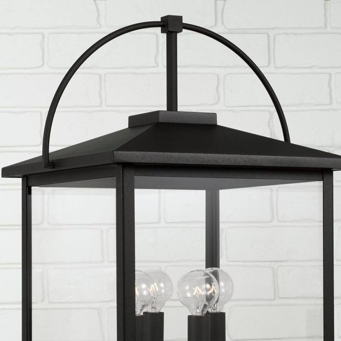 Capital Lighting - 948043BK - Four Light Outdoor Post Lantern - Bryson - Black