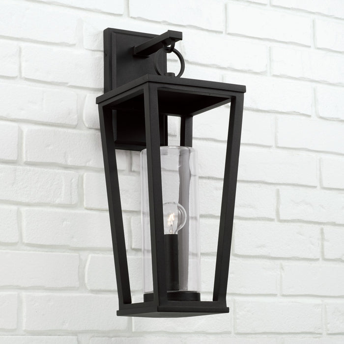 Capital Lighting - 948112BK - One Light Outdoor Wall Lantern - Elliott - Black