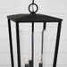 Capital Lighting - 948132BK - Three Light Outdoor Hanging Lantern - Elliott - Black