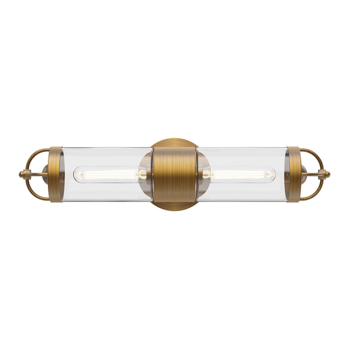 Alora - WV461102AG - Two Light Wall Sconce - Lancaster - Aged Gold