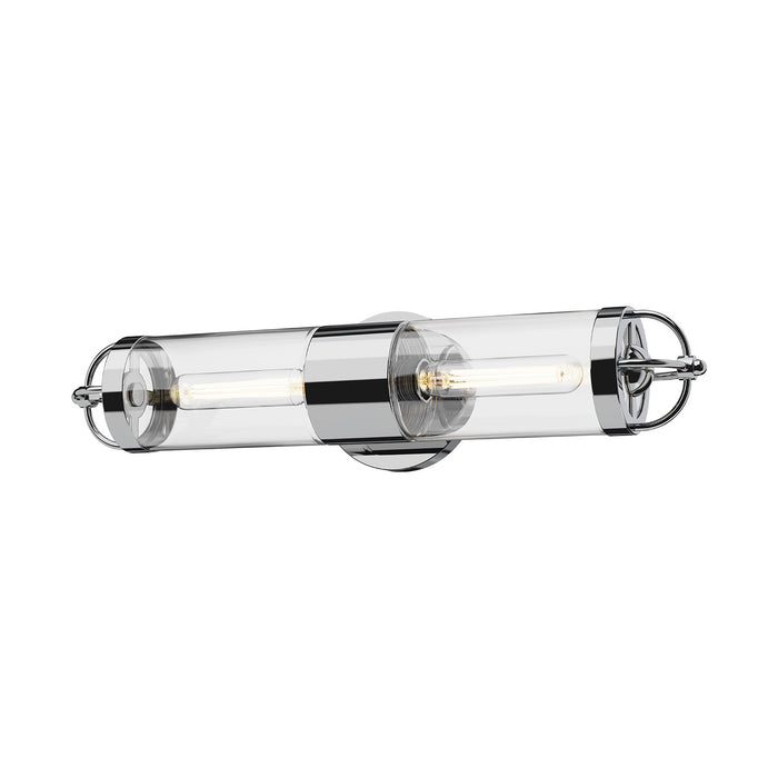 Alora - WV461102CH - Two Light Wall Sconce - Lancaster - Chrome