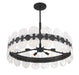 Savoy House - 1-3720-6-89 - Six Light Chandelier - Boca - Matte Black