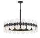 Savoy House - 1-3722-10-89 - Ten Light Chandelier - Boca - Matte Black