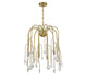 Savoy House - 1-6686-6-127 - Six Light Chandelier - Anholt - Noble Brass