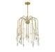 Savoy House - 1-6686-6-127 - Six Light Chandelier - Anholt - Noble Brass