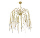 Savoy House - 1-6688-8-127 - Eight Light Chandelier - Anholt - Noble Brass