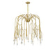 Savoy House - 1-6688-8-127 - Eight Light Chandelier - Anholt - Noble Brass