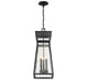 Savoy House - 5-638-BK - Three Light Outdoor Hanging Lantern - Millford - Matte Black