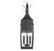 Savoy House - 5-765-BK - Three Light Outdoor Wall Lantern - Montpelier - Matte Black