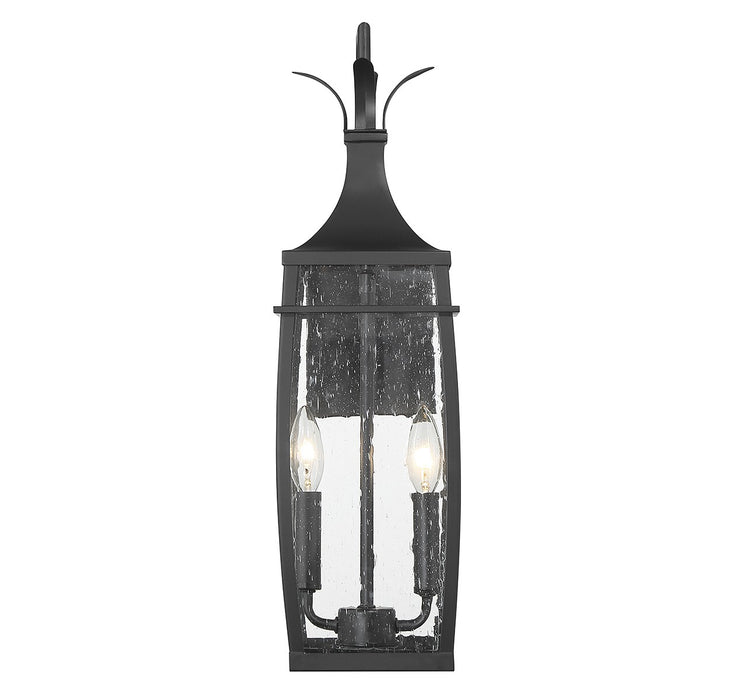 Savoy House - 5-766-BK - Two Light Outdoor Wall Lantern - Montpelier - Matte Black