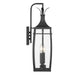 Savoy House - 5-766-BK - Two Light Outdoor Wall Lantern - Montpelier - Matte Black