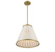 Savoy House - 7-3398-1-322 - One Light Pendant - Aster - Warm Brass