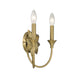 Savoy House - 9-2204-2-322 - Two Light Wall Sconce - Sullivan - Warm Brass