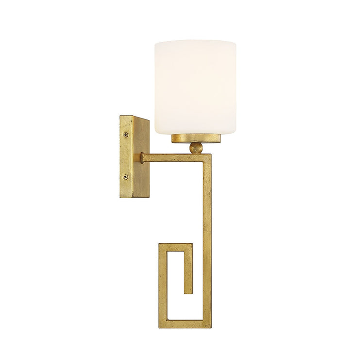 Savoy House - 9-2302-1-260 - One Light Wall Sconce - Quatrain - True Gold