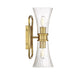 Savoy House - 9-9702-2-322 - Two Light Wall Sconce - Bennington - Warm Brass