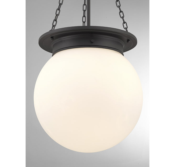 Savoy House - 7-3901-3-89 - Three Light Pendant - Manor - Matte Black