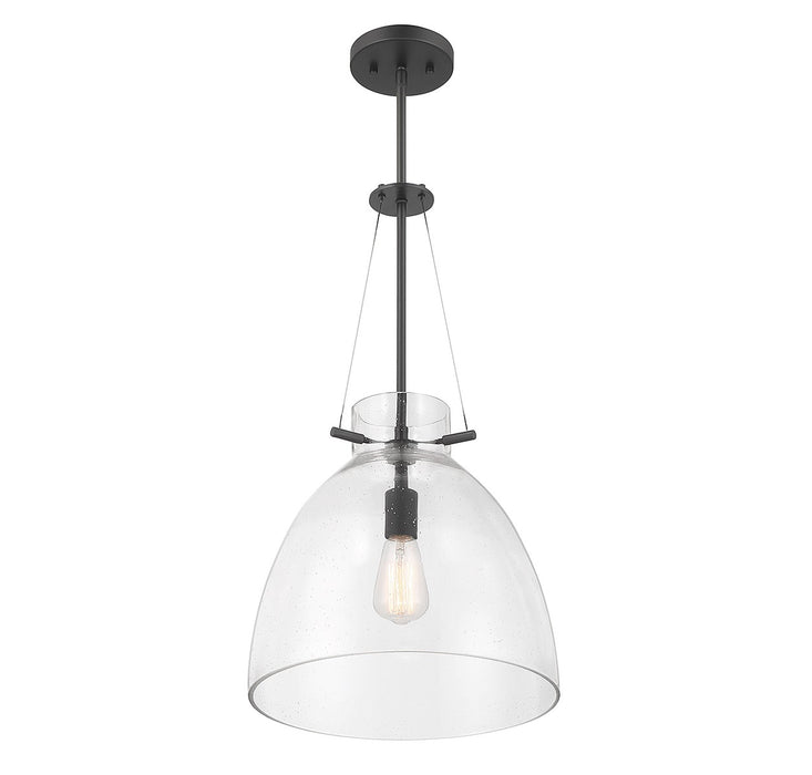 Savoy House - 7-7006-1-89 - One Light Pendant - Foster - Matte Black