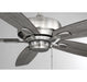 Savoy House - 52-830-5RV-187 - 52" Ceiling Fan - Wind Star - Brushed Pewter